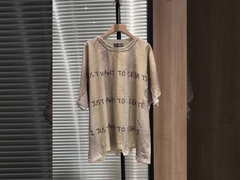 2024 New Design Patchwork Cut and Sew T-shirt