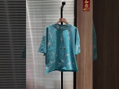 T-shirt de lavagem por neve e lavagem por ácido