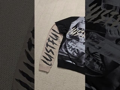 T-shirt de manga longa de camada dupla para homens T-shirt de manga longa T-shirt de camada dupla