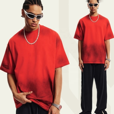comprar Homens branco Mock Neck T-Shirts 230 gramas Peso de tecido Secagem rápida e arrefecimento roupas de rua online manufacture