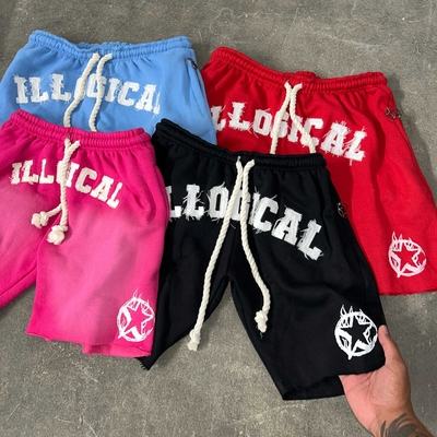 comprar Roupas de rua masculinas personalizadas Aplicação vintage Aplicação espessa Aplicação vintage Aplicação de suor Aplicação de corte curto Acid Wash online manufacture