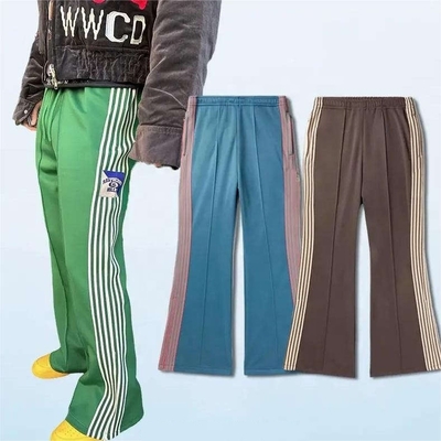 comprar Polyester/Cotton Y2K Homens Mulheres Corredores Casual com pernas largas e listras laterais online manufacture