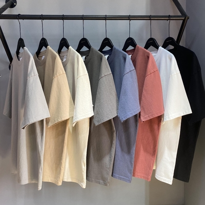 comprar T-shirts para homens em dificuldade T-shirts Dtg Impressão ácido lavagem sublime camisa Streetwear preto vintage online manufacture