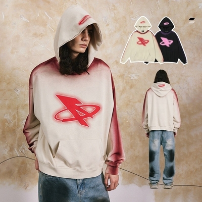 comprar Roupas de rua 2024 Moda Hoodie feita à mão Ácido lavado 420gm Pulôver para homens e mulheres online manufacture