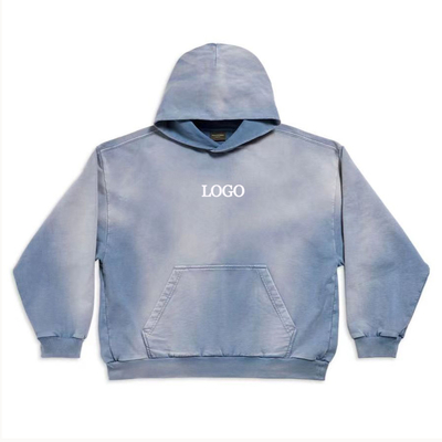 comprar Vintage Oversized Sun Fade Tie Dye Acid Wash Hoodie Streetwear personalizado Homens online manufacture