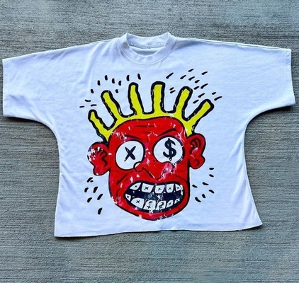 comprar T-shirt personalizado de tamanho grande, com saquinho e tecido 100% de algodão. online manufacture