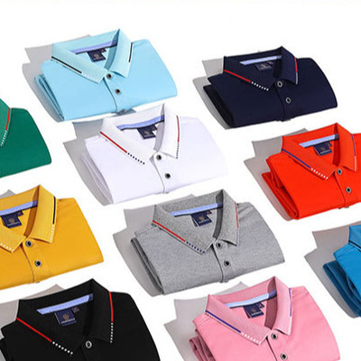 comprar Camisas de polo personalizadas de tecido de poliéster/algodão para bordar logotipo camisetas de golfe online manufacture