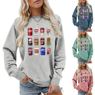 comprar Custom Y2k Design Gráfico Impresso Fun Crewneck Hoodie para Mulheres S-6XL ou tamanho personalizado online manufacture