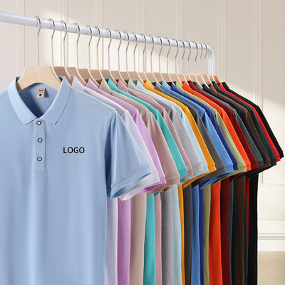 comprar Camisas de polo unisex 100% de algodão poliéster com bordados personalizados e design elegante online manufacture