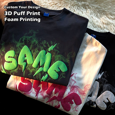 comprar T-shirts unisex de manga curta com padrão sólido e logotipo personalizado em algodão online manufacture