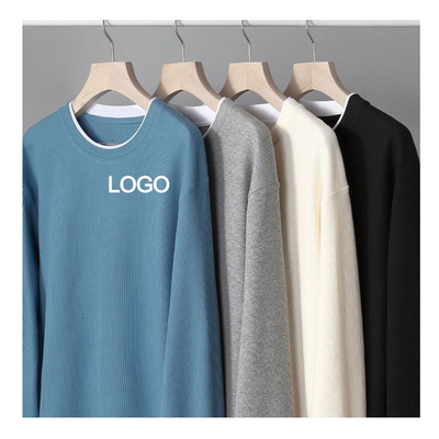 comprar 6xl 5xl 3xl camisola de pescoço de trio de tamanho grande estilo casual camisola de lã térmica de malha de waffle masculino online manufacture