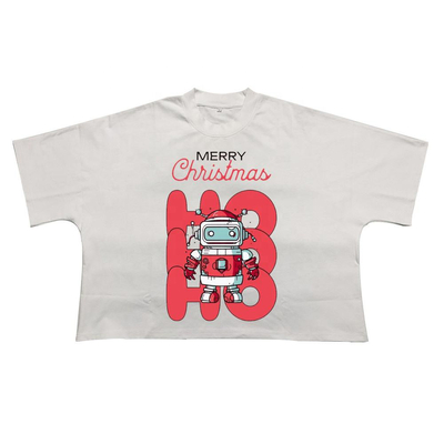 comprar Impressão DTG personalizada camiseta de pescoço simulado cortada para homens de tamanho grande S-5XL camiseta de algodão espessa online manufacture