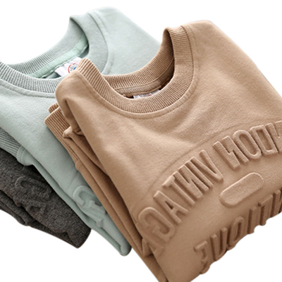comprar Peso alto espesso Francês Terry Hoodie Jogger Custom Embossed LOGO Sweatshirt Hoodies online manufacture