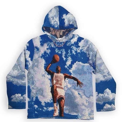 comprar Anti-retrânsito Pesos pesados Francês Terry Grande Impresso Homem Tecido Tapete Anime Hoodie online manufacture