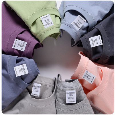 comprar 100 camisetas em branco de algodão MACTING Tecido 250 gramas 100% Peso pesado online manufacture