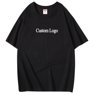 comprar camisetas em branco de algodão pesado 260g camisetas de rótulo privado Método tecido de pescoço redondo macio online manufacture