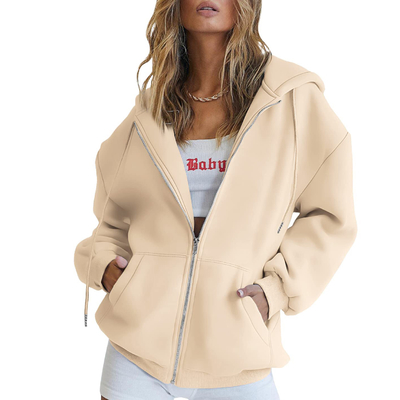 comprar A queda tem de ter mulheres personalizadas de grande porte com fecho com capuz camisetas com cordel com fecho online manufacture