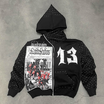 comprar Homem de algodão Francês Terry Hoodie cortado fechadura com lavagem de ácido bordado aplicativo Patch online manufacture