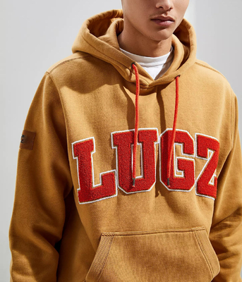 comprar Homens Capuz com capuz Francês Terry Toalha Chenille bordado suéter de lavagem ácida de grandes dimensões online manufacture