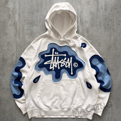 comprar Camisa Unisex personalizada Pullover 100% de algodão Oversized Baggy Boxy recortado Patch Patches Hoodie online manufacture