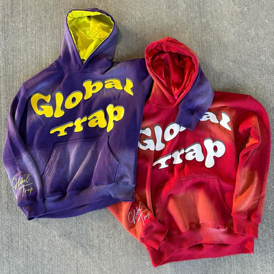 comprar Cravata Vintage personalizada corante lavado ao sol blusa desbotada puff impressão Hoodie 500 Gsm peso pesado 100% algodão satinado revestido Hoodies online manufacture