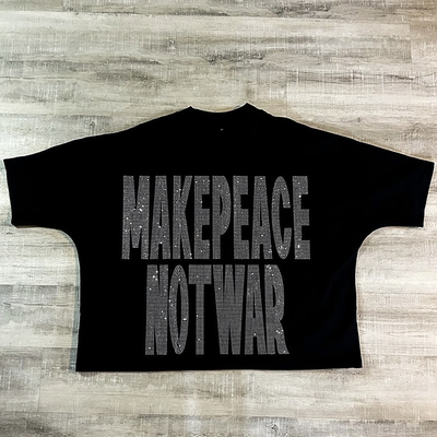 comprar 100% algodão 300 gsm pesado, camiseta de ombro com desenho sem costura online manufacture