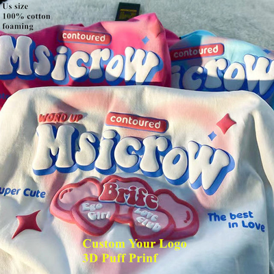 T-shirt de impressão 3D personalizada para homens em tecido orgânico 100% algodão e quantidade 1000