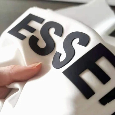Peso de tecido personalizado 250 gramas T-shirt e capuzes cortados impressos em 3D suéter para homens