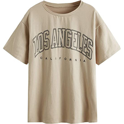 1000 Quantidade de empalme T-shirt casual casual de meia manga